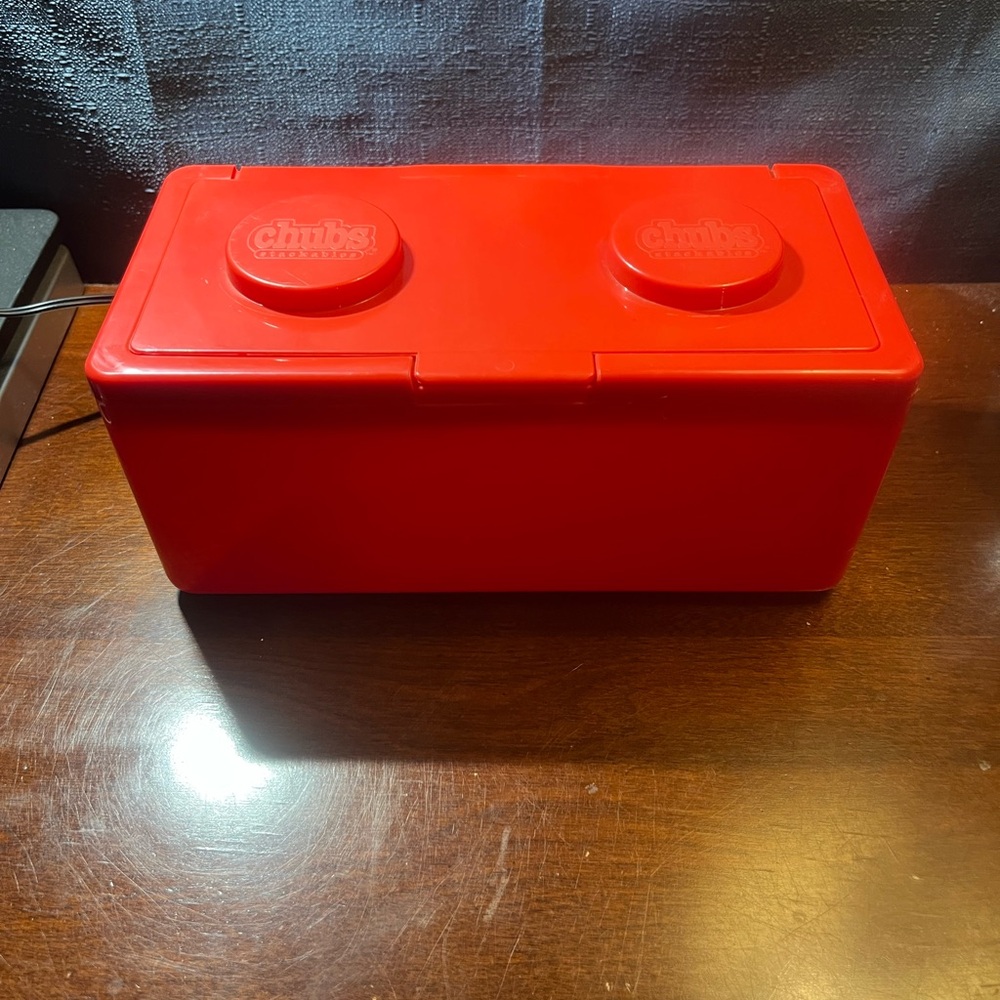 Vintage Chubbs Stackable Baby Wipes Container